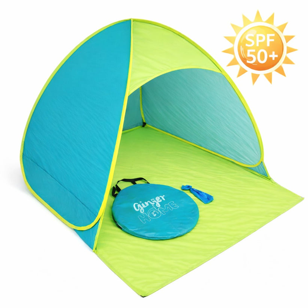 Kinder Home Dječiji sklopivi šator sa UV zaštitom 50+ SPF, 165x150x110cm slika 1