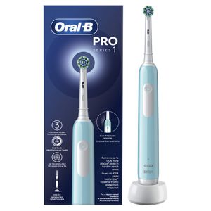 Oral-B električna četkica PRO 1 CARIBBEAN BLUE CROS ACTION