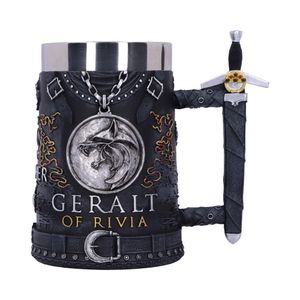 NEMESIS NOW THE WITCHER GERALT OF RIVIA TANKARD 15.5CM