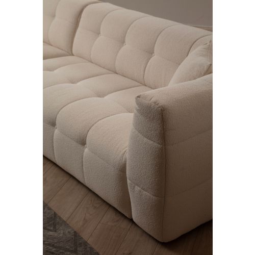 Woody Fashion Kutna garnitura Cady 3 Seater lijevi - bež slika 3