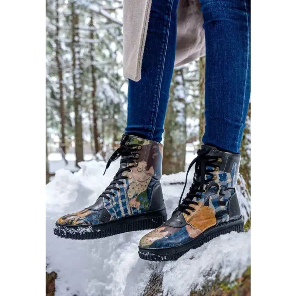 DOGO Duboke čizme Future Boots Les Peintres slika 8