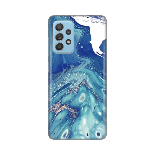 Torbica Silikonska Print za Samsung A525F/A526B/A528B Galaxy A52 4G/A52 5G/A52s 5G Blue Marble slika 1