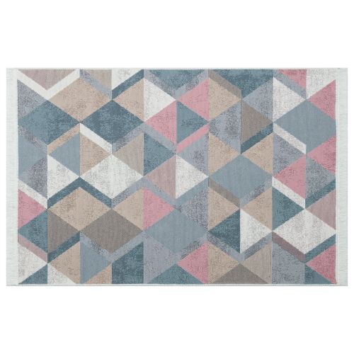 Conceptum Hypnose  Ar 10 - Blue, Pink  Blue
Pink
Beige
Grey Rug (80 x 150) slika 5