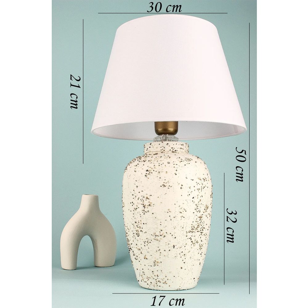 YL750 Bijela Stolna Lampa slika 2