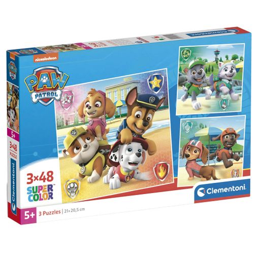 Paw Patrol puzzle 3x48pcs slika 1