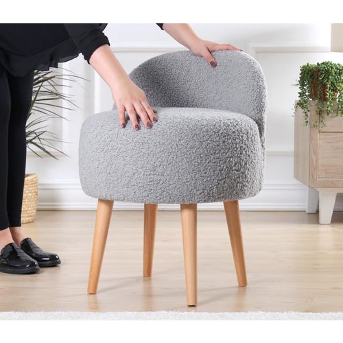 Rufmee - Grey Grey Pouffe slika 4