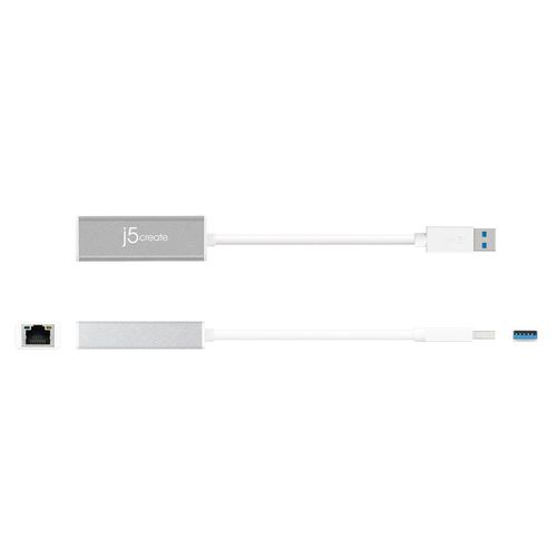 FAST ASIA Adapter USB 3.0 - Gigabit ethernet metal sivi slika 3