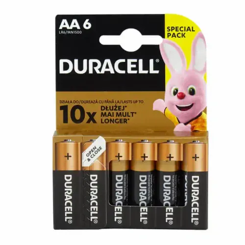 Baterija Duracell Basic AA 1/6 slika 1