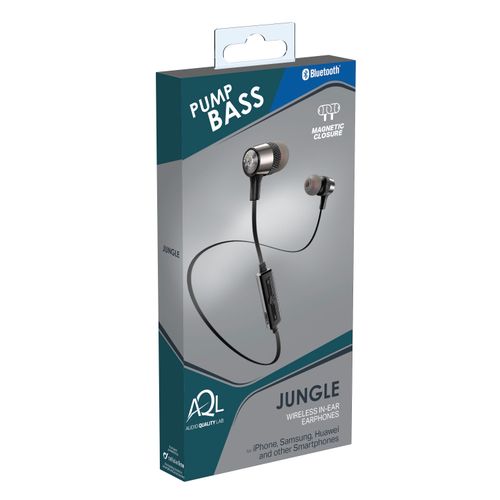 Cellularline Bluetooth slušalice AQL Jungle crne slika 1