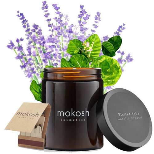 MOKOSH Aromatična sveća - Bucolic livada 140 g  slika 1