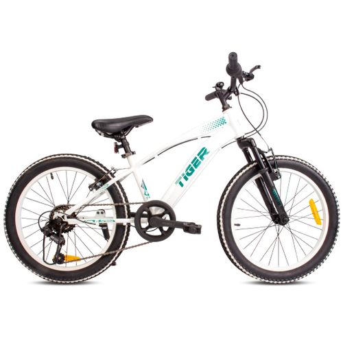 Dječji bicikl Tiger 20" RevoShift Shimano 6 brzina bijelo-zeleni slika 9