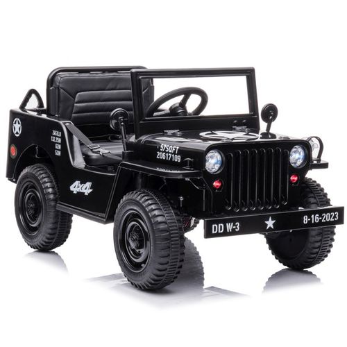 Jeep JH-103 crni 4x4 - auto na akumulator slika 1