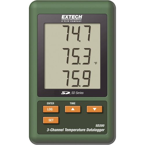 uređaj za pohranu podataka temperature Extech SD200 Mjerena veličina temperatura -100 do 1300 °C slika 2