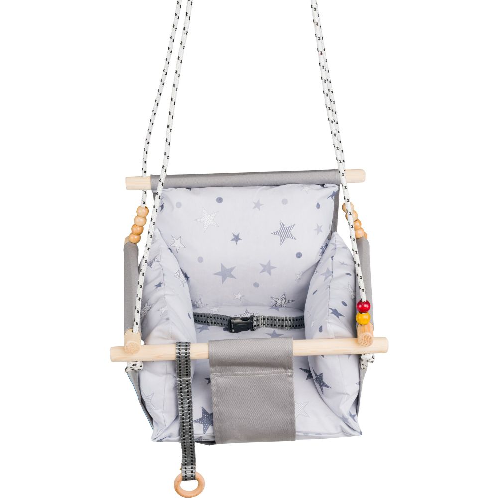 Baby Swing Chair Selale - Siva slika 2