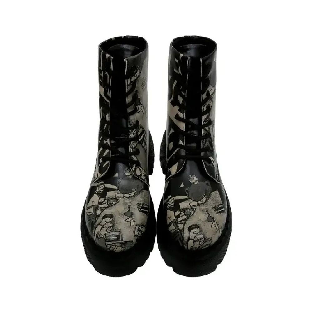 DOGO Duboke čizme Navy Supper Black White slika 1