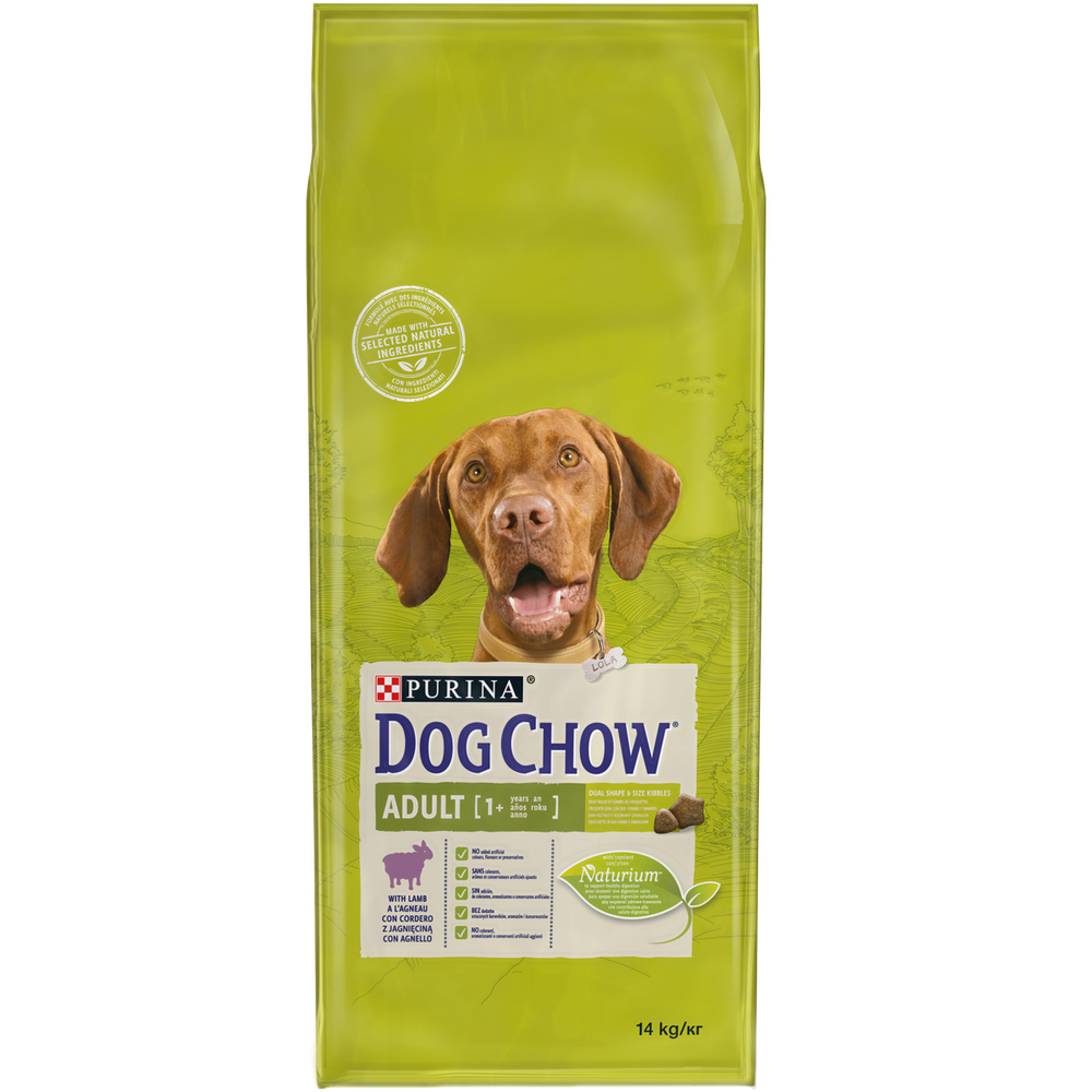 DOG CHOW Hrana za pse, Janjetina, Adult 14 kg slika 1