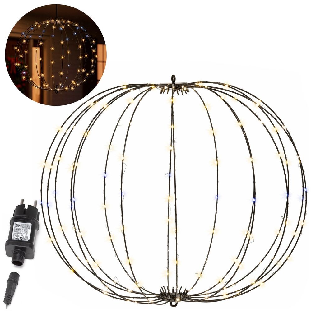 Cl1236 160 led sferna rasvjetna dekoracija slika 5