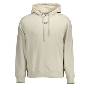 CALVIN KLEIN SWEATSHIRT WITHOUT ZIP MAN BEIGE