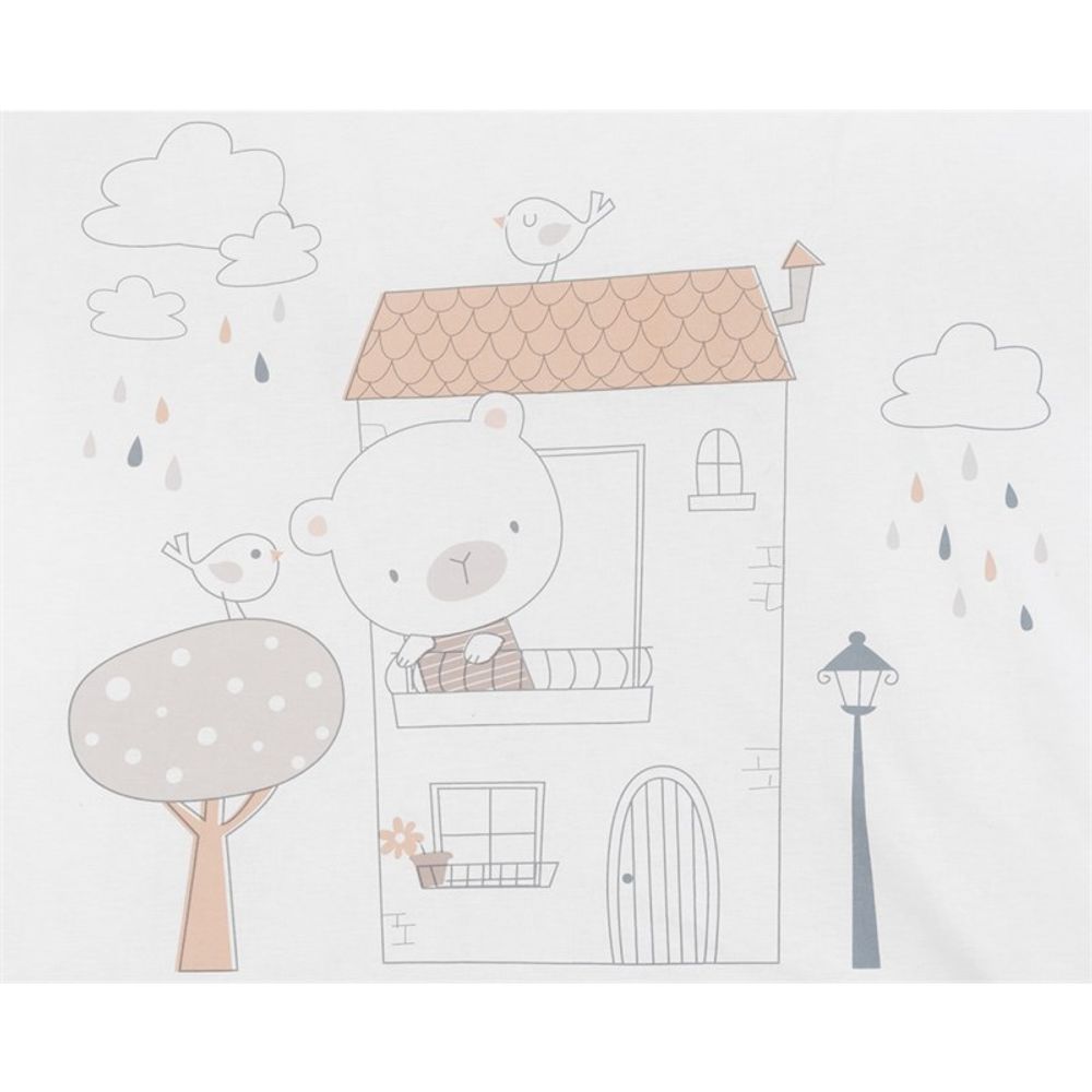 Kikka Boo Set posteljine sa ogradicom My Teddy 70x140cm slika 5