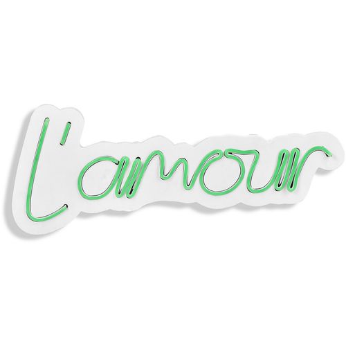 Wallity Ukrasna plastična LED rasvjeta, L'amour - Green slika 14
