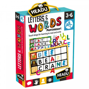 Headu Edukativna igra Montessori Letters & Words 20980 - Slova i riječi