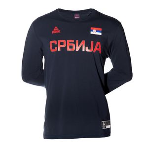 Peak Sport Majica Dug Rukav Srbija KSS1909/20 Teget