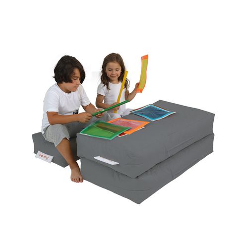 Atelier Del Sofa Vreća za sjedenje, Kids Double Seat Pouf - Fume slika 2