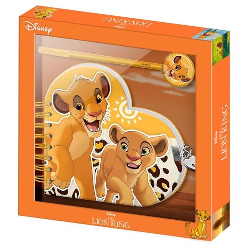 Disney The Lion King diary + pen set slika 1