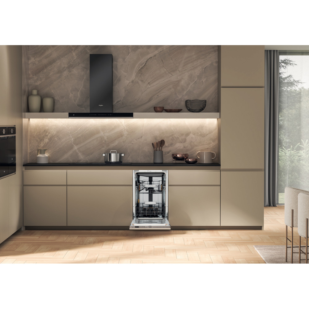 WHIRLPOOL Ugradbena mašina za suđe WH6IB10BS7LA0 / 10 setova, 45 cm slika 3