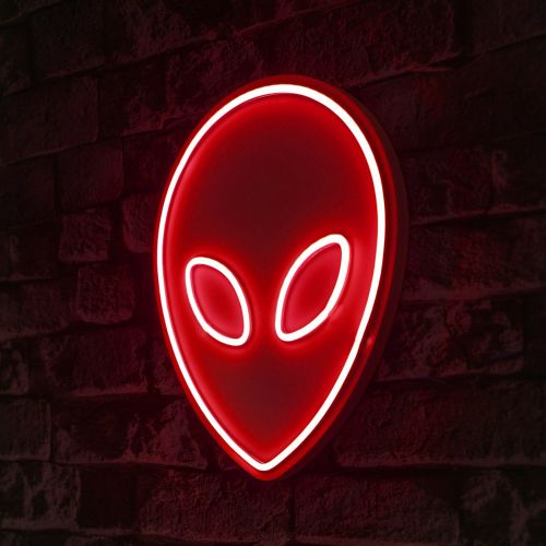 Wallity Ukrasna plastična LED rasvjeta, Alien - Red slika 8