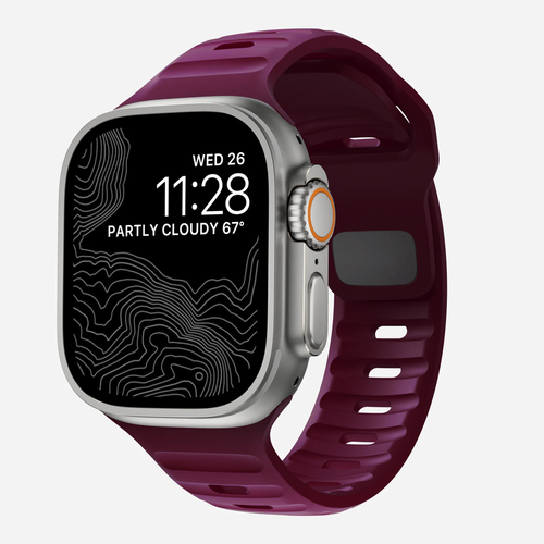 Narukvica za Apple watch 45/49mm bordo slika 2