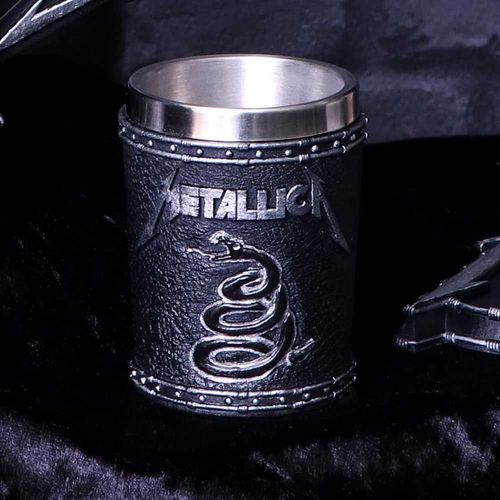 Nemesis Now Metallica - The Black Album Shot Glass 7.5cm slika 5