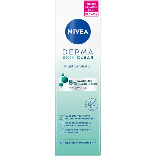 NIVEA Derma skin Clear Noćni Eksfolijant (piling) 40ml slika 1