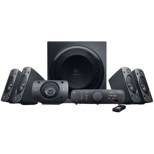 Logitech Z906 THX Surround Sound 5.1 Zvučnici, 3.5mm, Crni slika 1