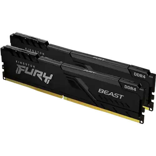 Memorija DDR4 16GB/2x8GB/3200MHz Kingston Fury Beast  KF432C16BBK2/16 slika 1