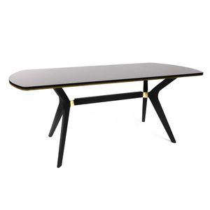 İkon - 1003 Brown 
Black
Gold  Dining Table