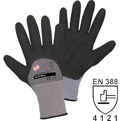 L+D worky Nitril Double Grip 1168-XL najlon rukavice za rad Veličina (Rukavice): 10, xl EN 388 CAT II 1 St. slika 2