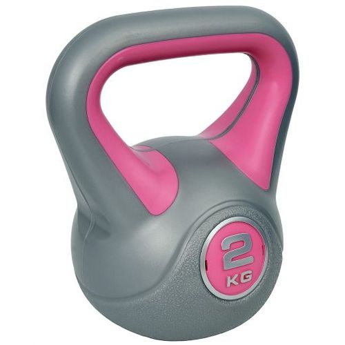 RING Kettlebell  2 kg plastican RX DB2819-2 slika 1