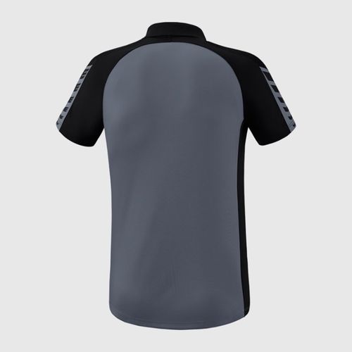 Majica Erima Six Wings Polo Slate Grey/Black slika 3