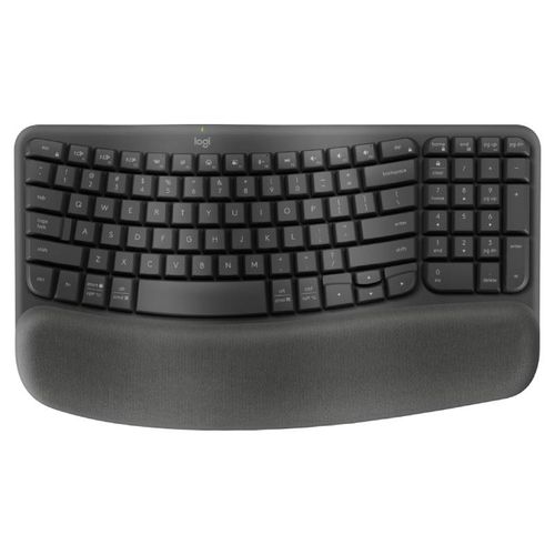 LOGITECH Wave keys US crna tastatura slika 1