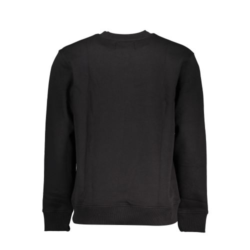 CALVIN KLEIN MEN'S BLACK ZIPLESS SWEATSHIRT slika 3