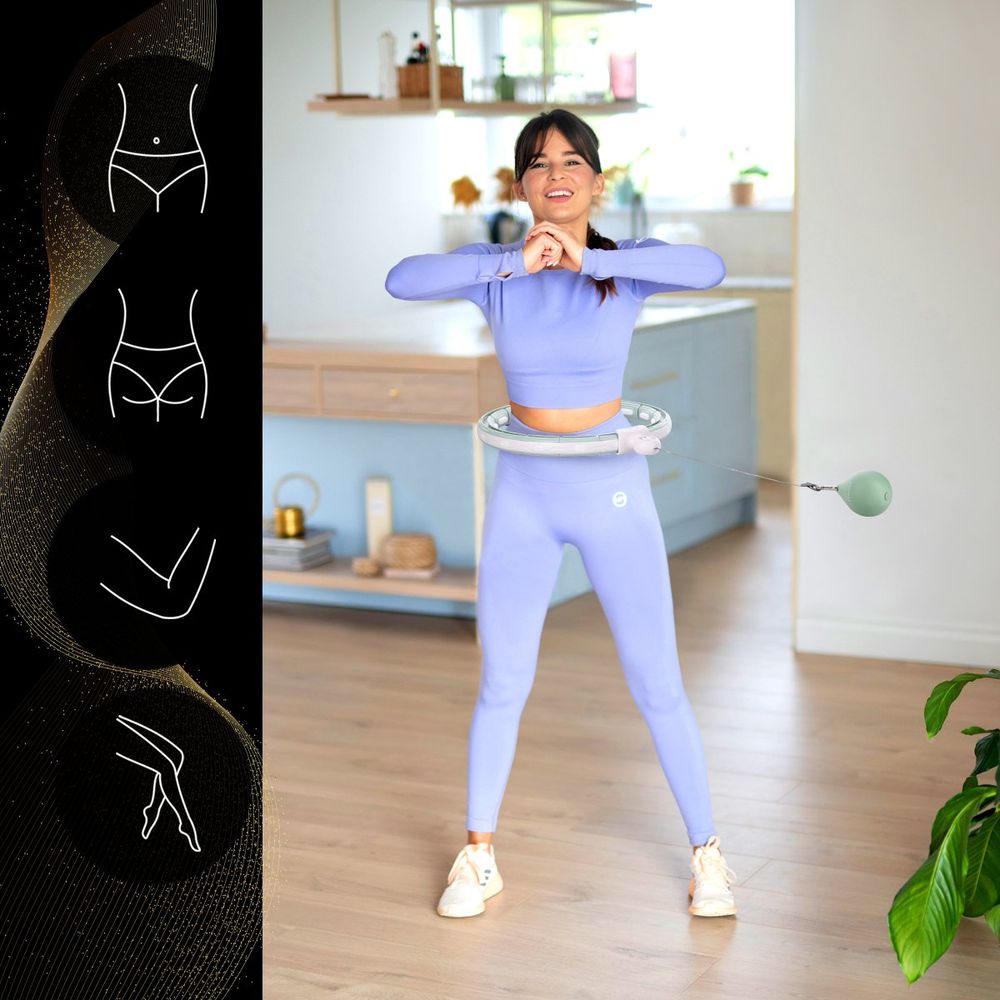 Hhm15 hula hoop zeleni magnetski s utegom hms slika 8