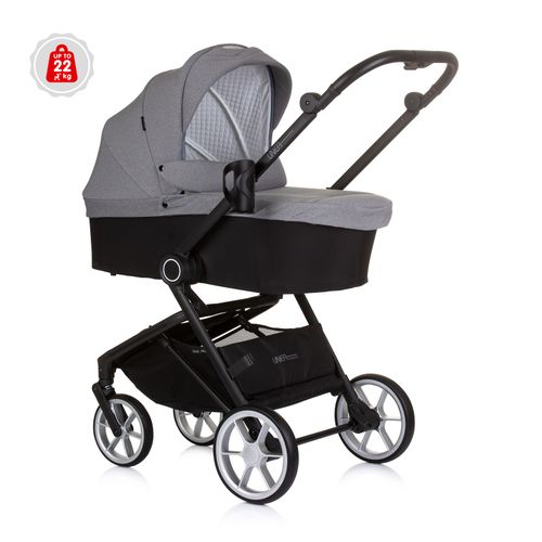 Chipolino kolica Linea Ash Grey slika 1