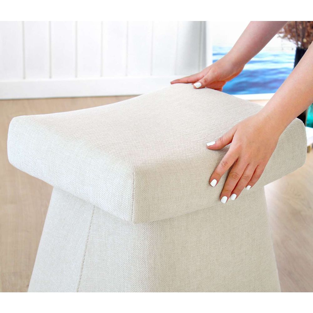 Pouffe Gurrata - Boja: krem slika 4