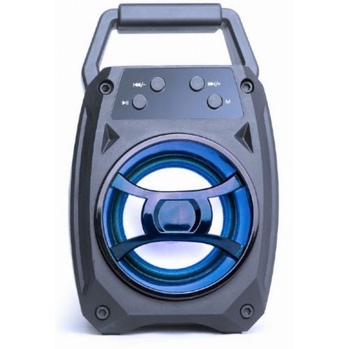 SPK-BT-14 Gembird Portable Bluetooth speaker 5W, FM, USB, SD, 3,5mm, LED black slika 2