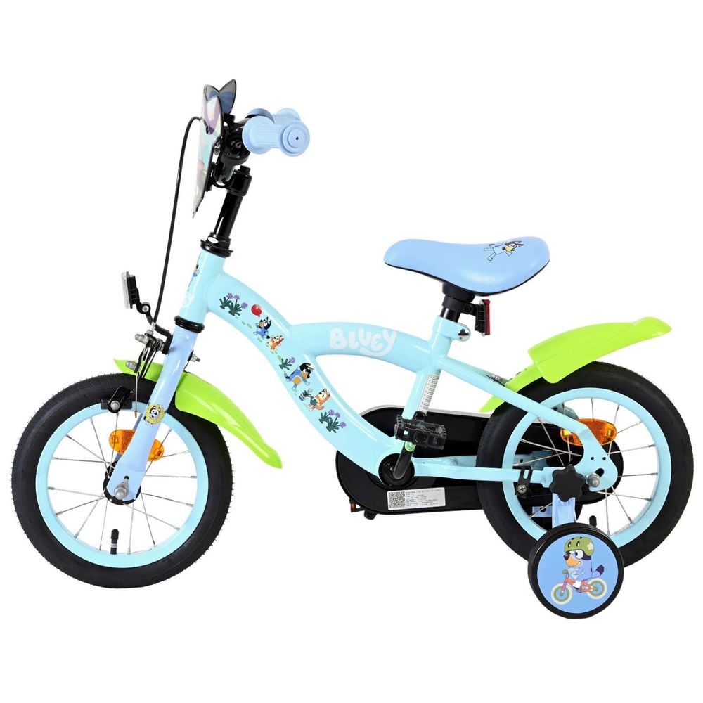 Volare dječji bicikl Bluey 12″ plave boje slika 7