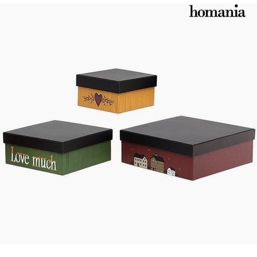 Cutie Decorativă Homanía 2649 (3 pcs) Kvadratno slika 1