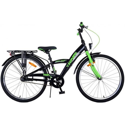 Dječji bicikl Volare Thombike 24" crno-zeleni 3 brzine slika 1