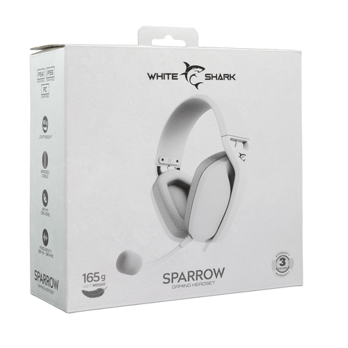 WS GH 2443 SPARROW White, Headset slika 5