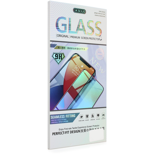 Tempered glass 21D za iPhone 15 Plus 6.7 crna slika 1